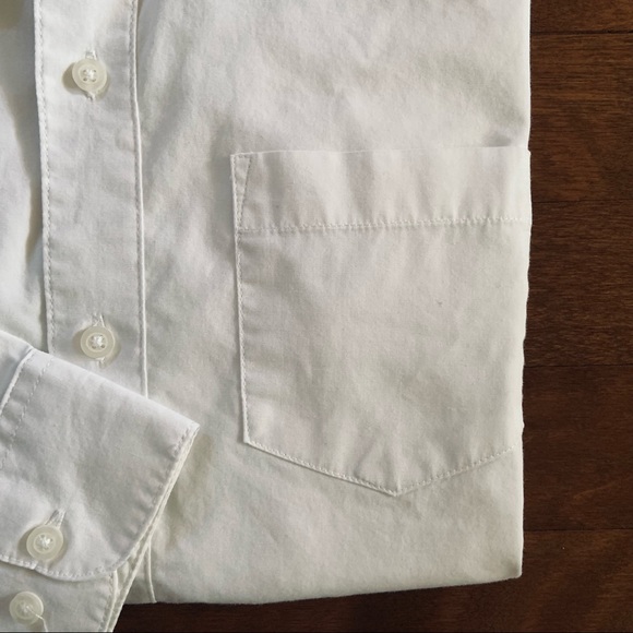 Claiborne Boy’s Button-Down White Dress Shirt (Size 12) - Picture 4 of 4